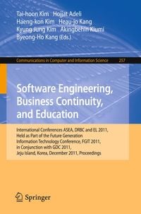 Produktbild: Software Engineering, Business Continuity, and Education