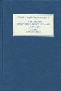 Produktbild: The Letters of Theophilus Lindsey (1723-1808)