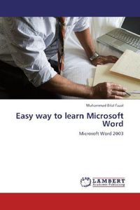 Produktbild: Bilal Fazal, M: Easy way to learn Microsoft Word