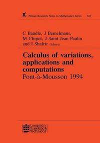 Produktbild: Calculus of Variations, Applications and Computations