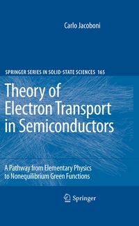 Produktbild: Theory of Electron Transport in Semiconductors