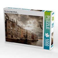 Produktbild: CALVENDO Puzzle Frei, wie ein Vogel in Rovinj! | 1000 Teile Lege-Gr&ouml;&szlig;e 64x48cm Foto-Puzzle f&uuml;r gl&uuml;ckliche Stunden