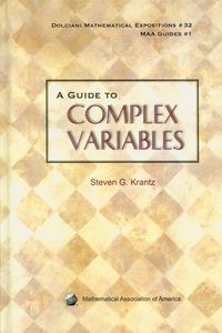 Produktbild: A Guide to Complex Variables
