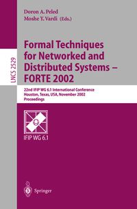 Produktbild: Formal Techniques for Networked and Distributed Systems - FORTE 2002