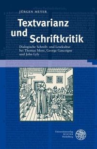 Produktbild: Textvarianz und Schriftkritik