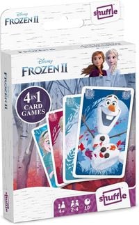 Produktbild: Shuffle 10006570 - Disney Frozen II Die Eisk&ouml;nigin 2, 4in1 Kartenspiel
