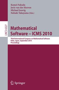 Produktbild: Mathematical Software - ICMS 2010