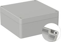 Produktbild: TRU COMPONENTS TC-9065460 Outdoor-Geh&auml;use 122 x 120 x 55 Polycarbonat Lichtgrau (RAL 7035) 1 St.