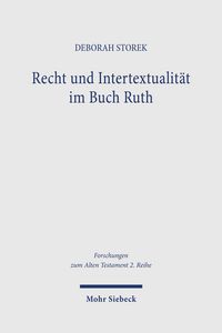 Produktbild: Recht und Intertextualit&auml;t im Buch Ruth