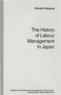 Produktbild: The History of Labour Management in Japan