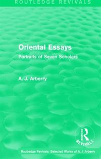 Produktbild: Routledge Revivals: Oriental Essays (1960)