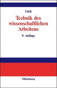 Produktbild: Technik des wissenschaftlichen Arbeitens