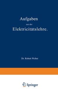 Produktbild: Aufgaben aus der Elektricit&auml;tslehre