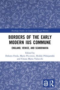 Produktbild: Borders of the Early Modern Ius Commune