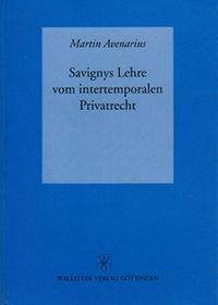 Produktbild: Savignys Lehre vom intertemporalen Privatrecht