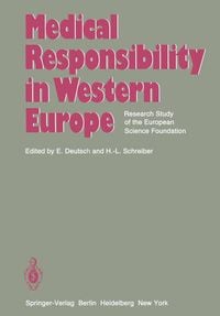 Produktbild: Medical Responsibility in Western Europe