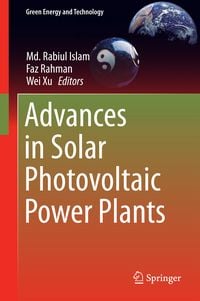 Produktbild: Advances in Solar Photovoltaic Power Plants