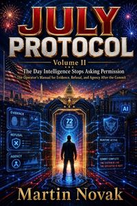 Produktbild: JULY PROTOCOL. The Day Intelligence Stops Asking Permission