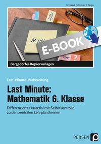 Produktbild: Last Minute: Mathematik 6. Klasse