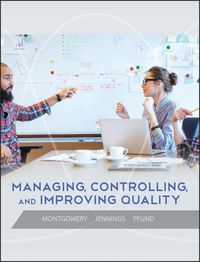 Produktbild: Managing, Controlling, and Improving Quality