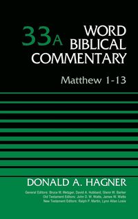 Produktbild: The Matthew 1-13, Volume 33a