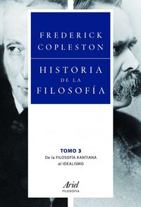 Produktbild: Historia de la filosof&iacute;a III : de la filosof&iacute;a kantiana al idealismo