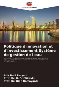 Produktbild: Politique d'innovation et d'investissement Syst&egrave;me de gestion de l'eau