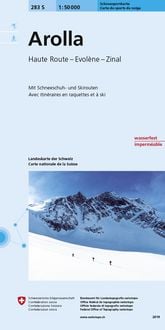 Produktbild: 283S Arolla Schneesportkarte