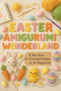 Produktbild: Easter Amigurumi Wonderland: 8 No-Sew Crochet Patterns for Beginners
