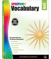 Produktbild: Spectrum Vocabulary, Grade 3