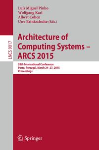 Produktbild: Architecture of Computing Systems &ndash; ARCS 2015
