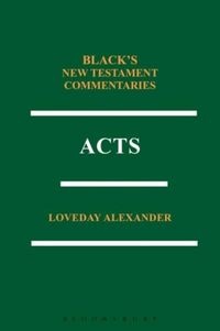 Produktbild: Acts: Black's New Testament Commentaries Series