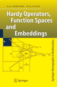 Produktbild: Hardy Operators, Function Spaces and Embeddings