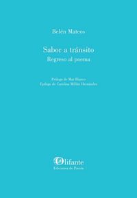 Produktbild: Sabor A Transito. Regreso Al Poema