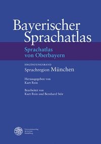 Produktbild: Sprachatlas von Oberbayern (SOB) / Erg&auml;nzungsband Sprachregion M&uuml;nchen