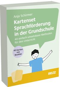 Produktbild: Kartenset Sprachf&ouml;rderung in der Grundschule