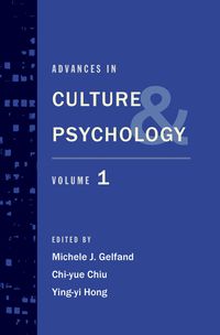 Produktbild: Advances in Culture and Psychology