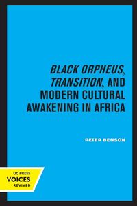 Produktbild: Black Orpheus, Transition, and Modern Cultural Awakening in Africa
