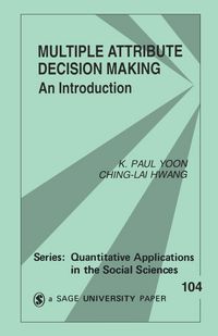 Produktbild: Multiple Attribute Decision Making