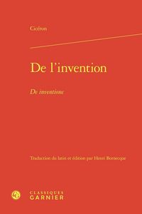 Produktbild: De l'Invention : De Inventione