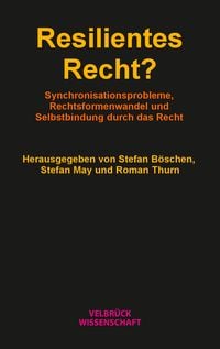 Produktbild: Resilientes Recht?