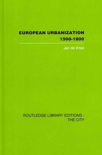 Produktbild: European Urbanisation 1500-1800