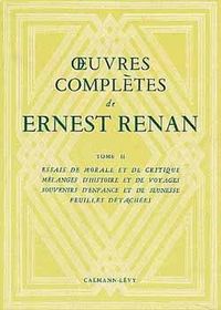 Produktbild: Oeuvres completes de ernest renan