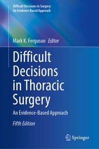 Produktbild: Difficult Decisions in Thoracic Surgery