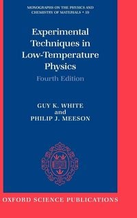 Produktbild: Experimental Techniques in Low-Temperature Physics