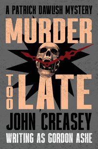 Produktbild: Murder Too Late