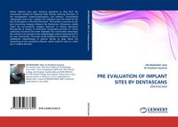 Produktbild: Pre Evaluation Of Implant Sites By Dentascans