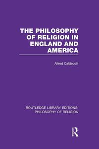Produktbild: The Philosophy of Religion in England and America