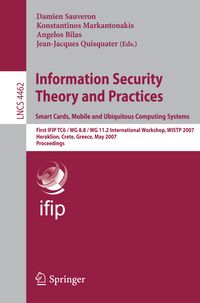 Produktbild: Information Security Theory and Practices. Smart Cards, Mobile and Ubiquitous Computing Systems