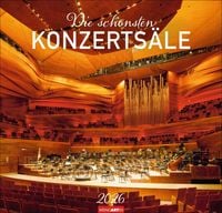 Produktbild Die schönsten Konzertsäle Kalender 2026